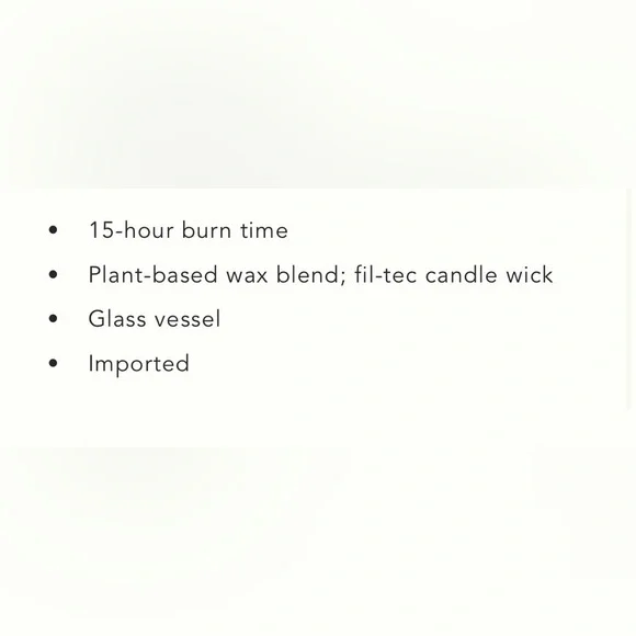 Anthropologie NIB Mini Cheena Egg Fresh White Cashmere & Musk Glass Candle - Picture 16 of 16